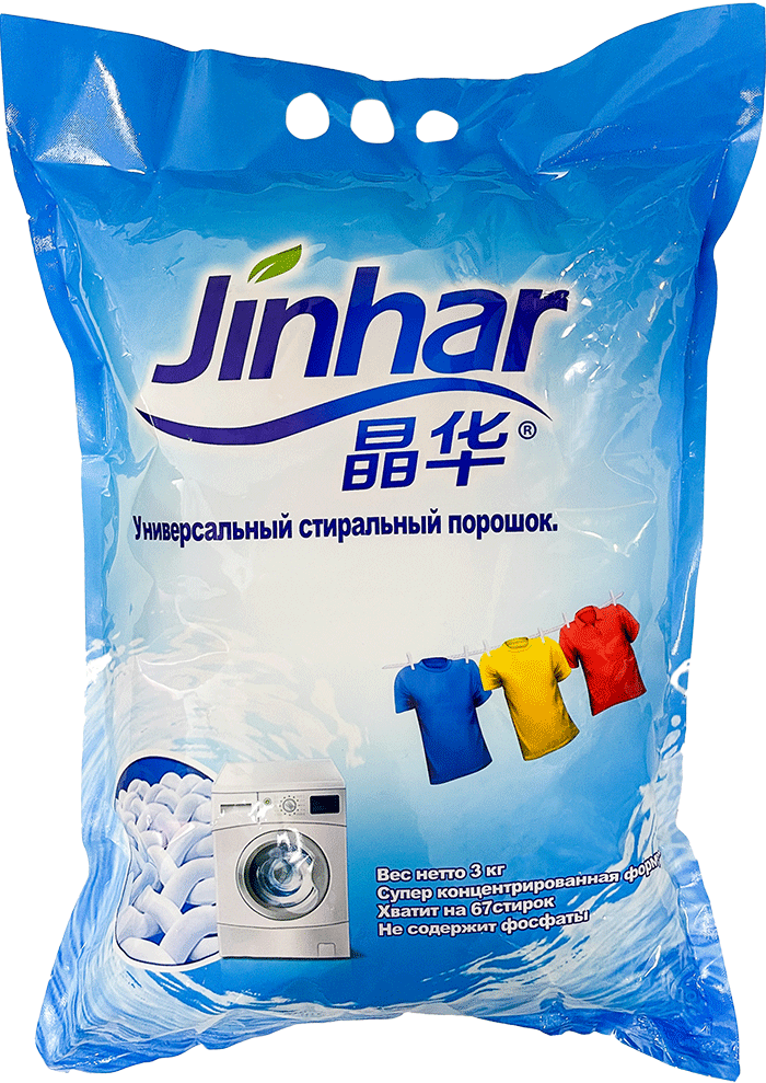 Jinhar Универсальный стиральный порошок.